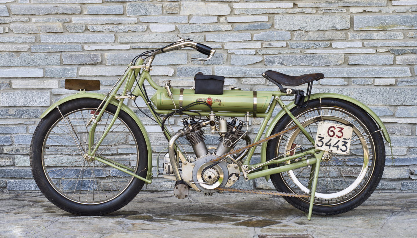 £29,900 ($46,164) - 1913 Matchless 3½hp TT ModelLot 216 at Bonhams Autumn Stafford Sale held on 18 October, 2015Estimate: £28,000 - 36,000 ($43,000 - $55,000)https://www.bonhams.com/auctions/22727/lot/216/