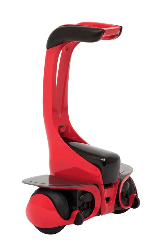 This and the smaller version were designed for hands-free riding, giving them a sporty feel