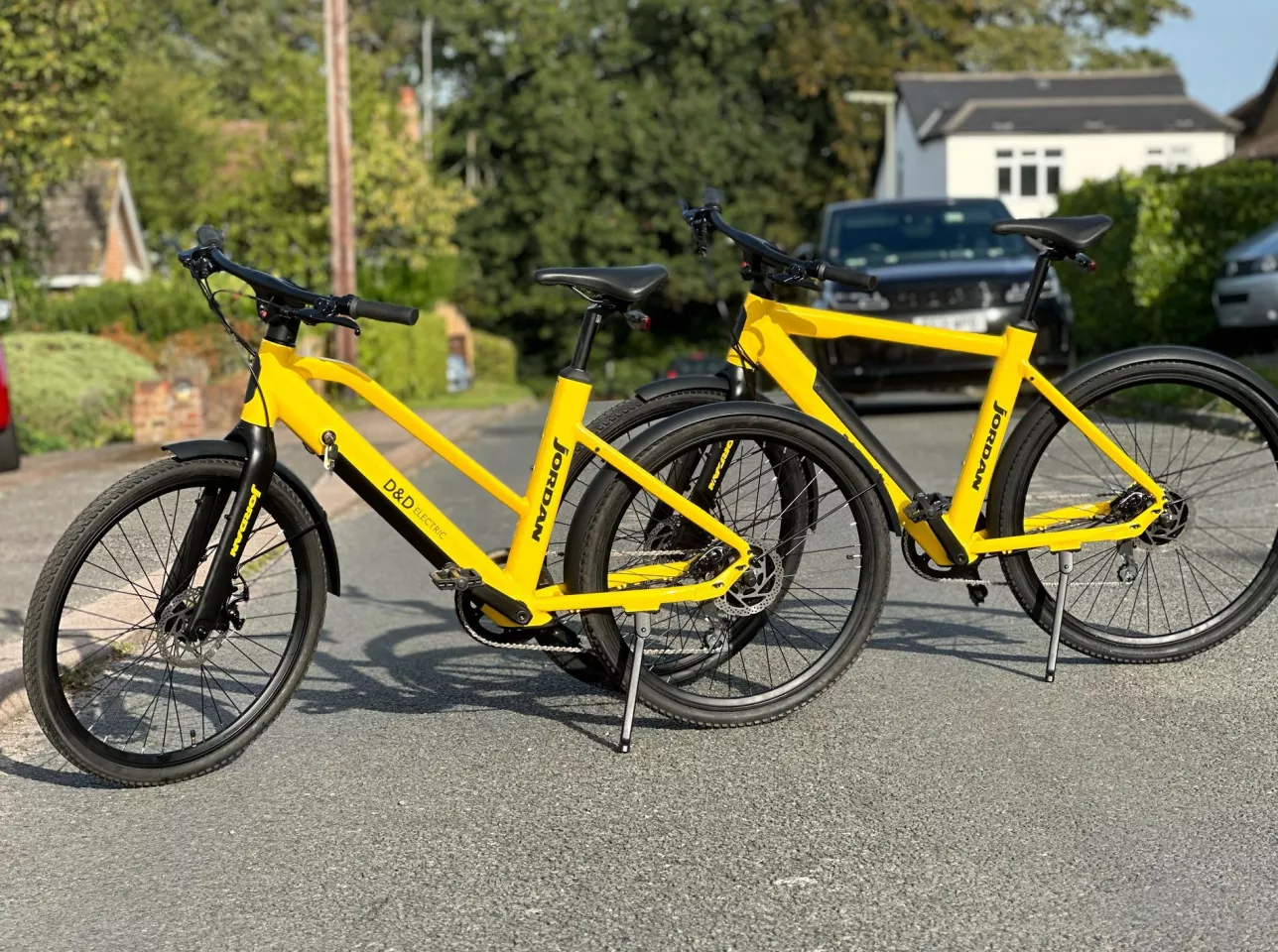 The Jordan ebike range currently rolls with step-over and mid-step models