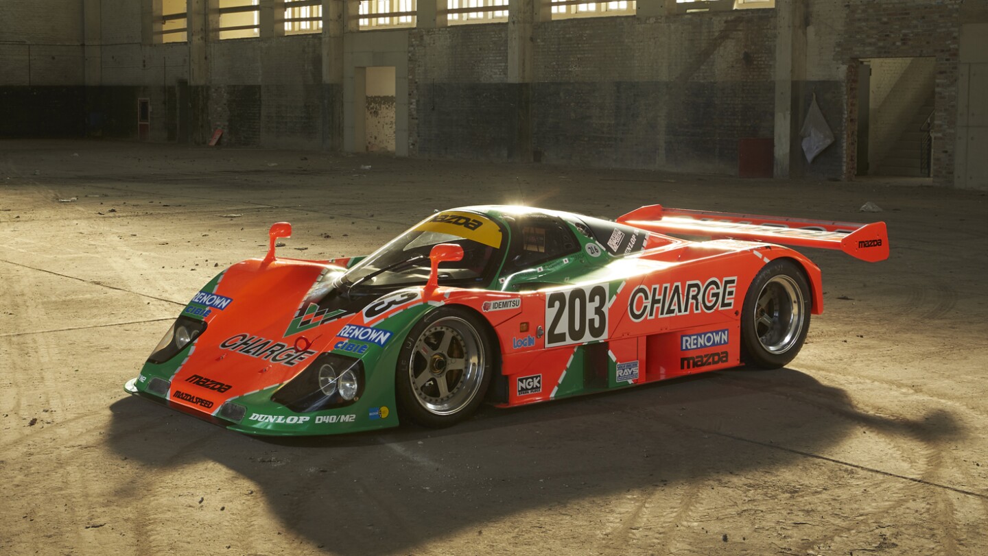 This Mazda 767B racing car won its class at Le Mans in 1990, and was sold by Gooding & Co at Amelia Island in 2017 for $1,750,000.