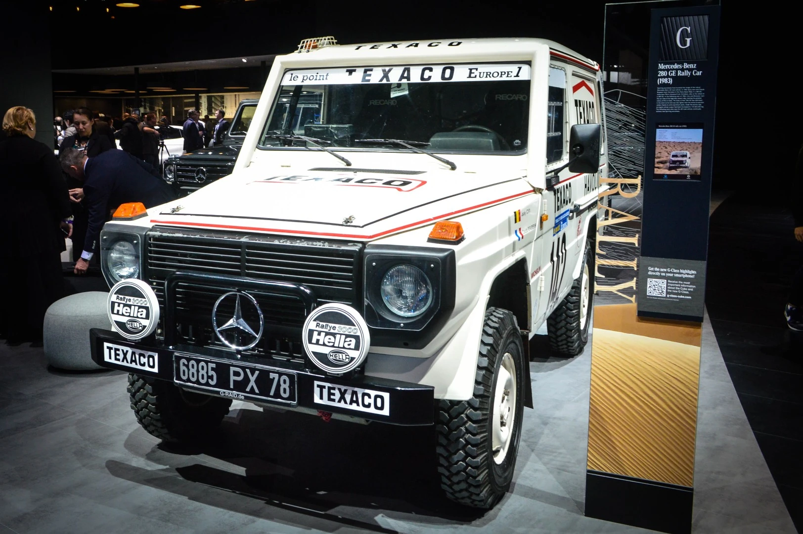 1983 Mercedes-Benz 280 GE Rally Car