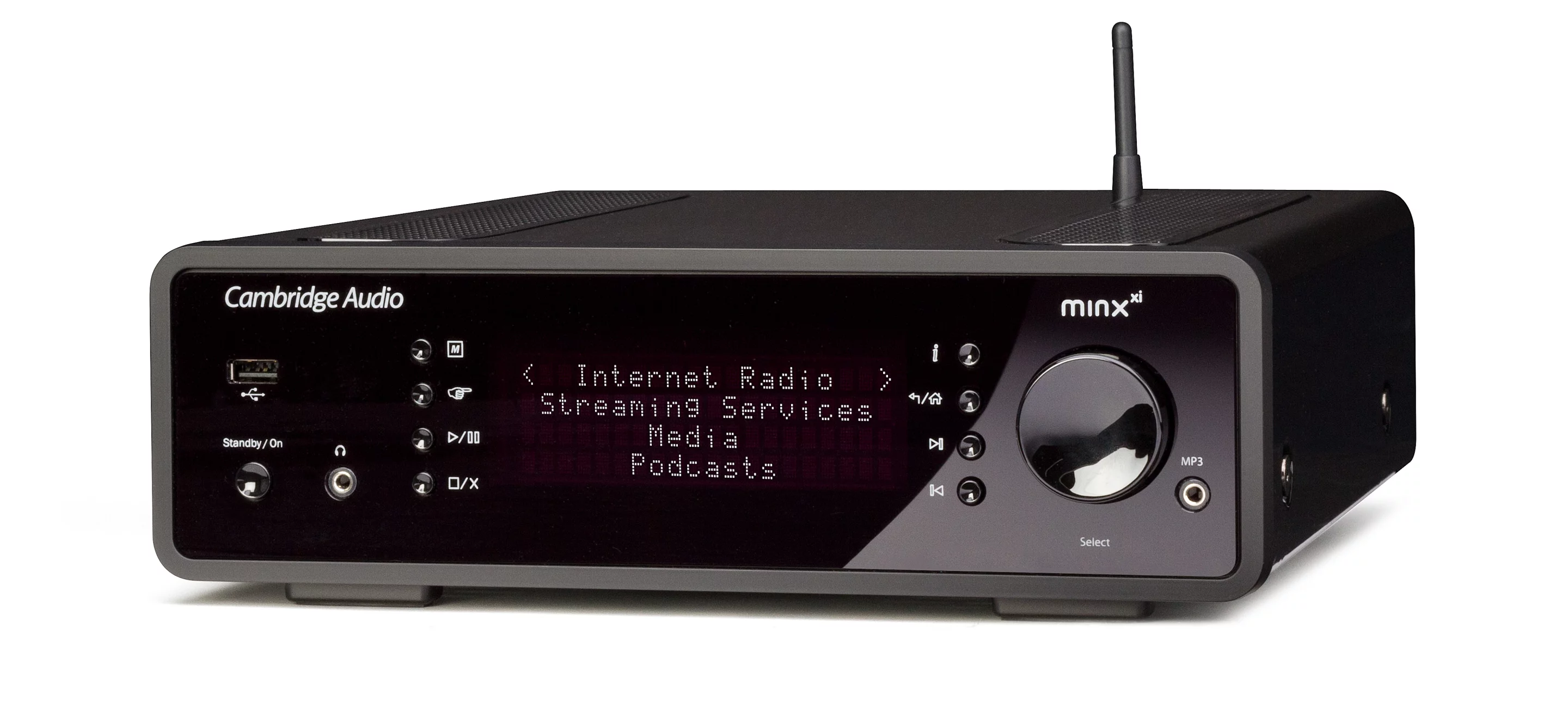 The Minx Xi's user interface