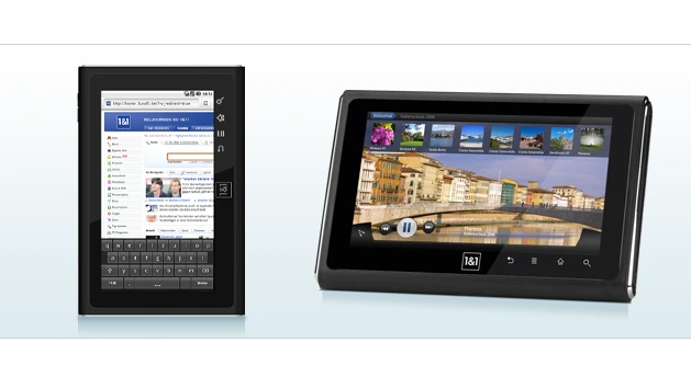 1&1 Germany has unveiled its very own Android tablet computer, the SmartPad