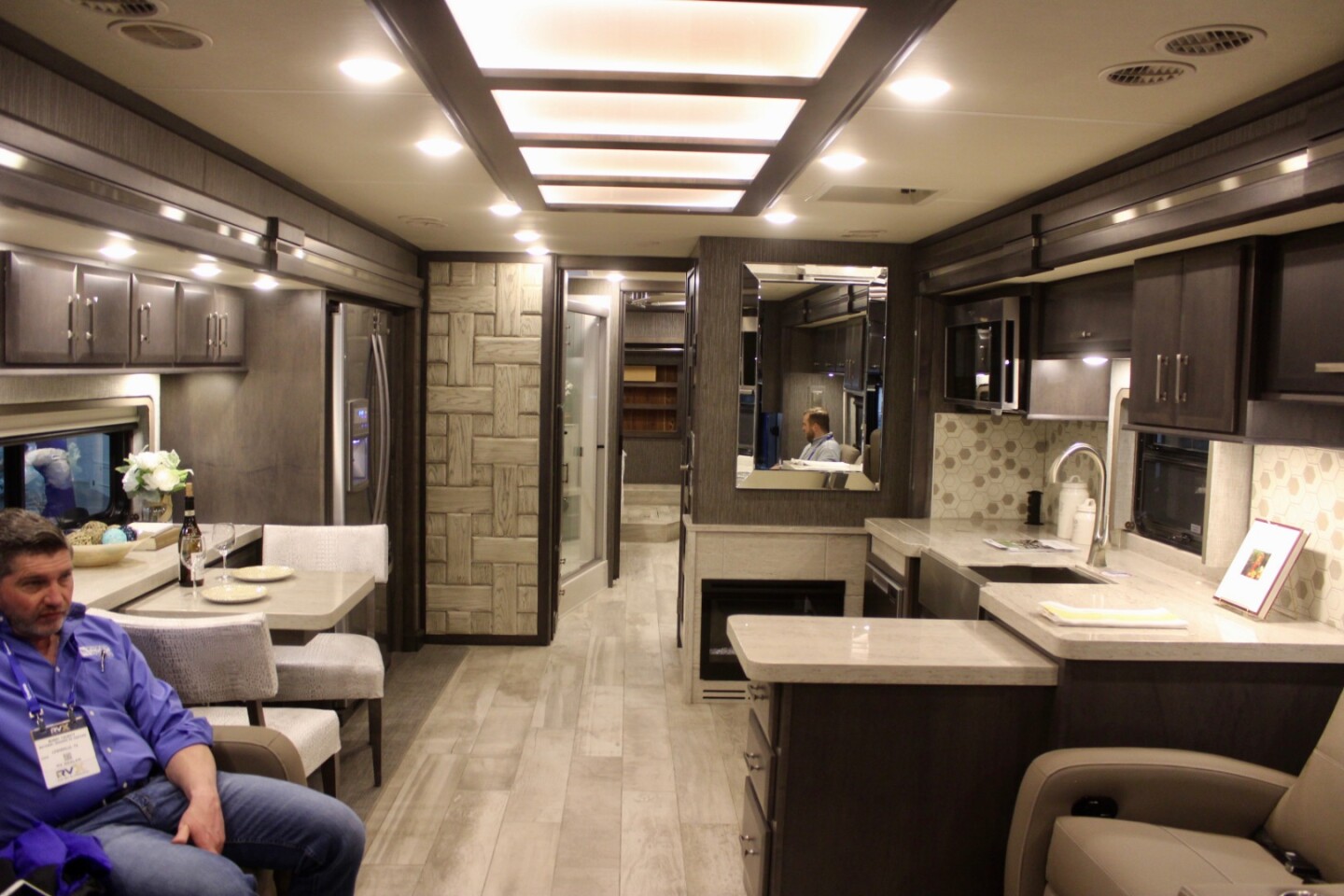Thor thoroughly revamped the Tuscany interior design from floor to ceiling