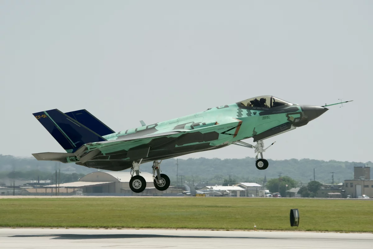 The F-35B short takeoff/vertical landing (STOVL) variant has broken the sound barrier for the first time