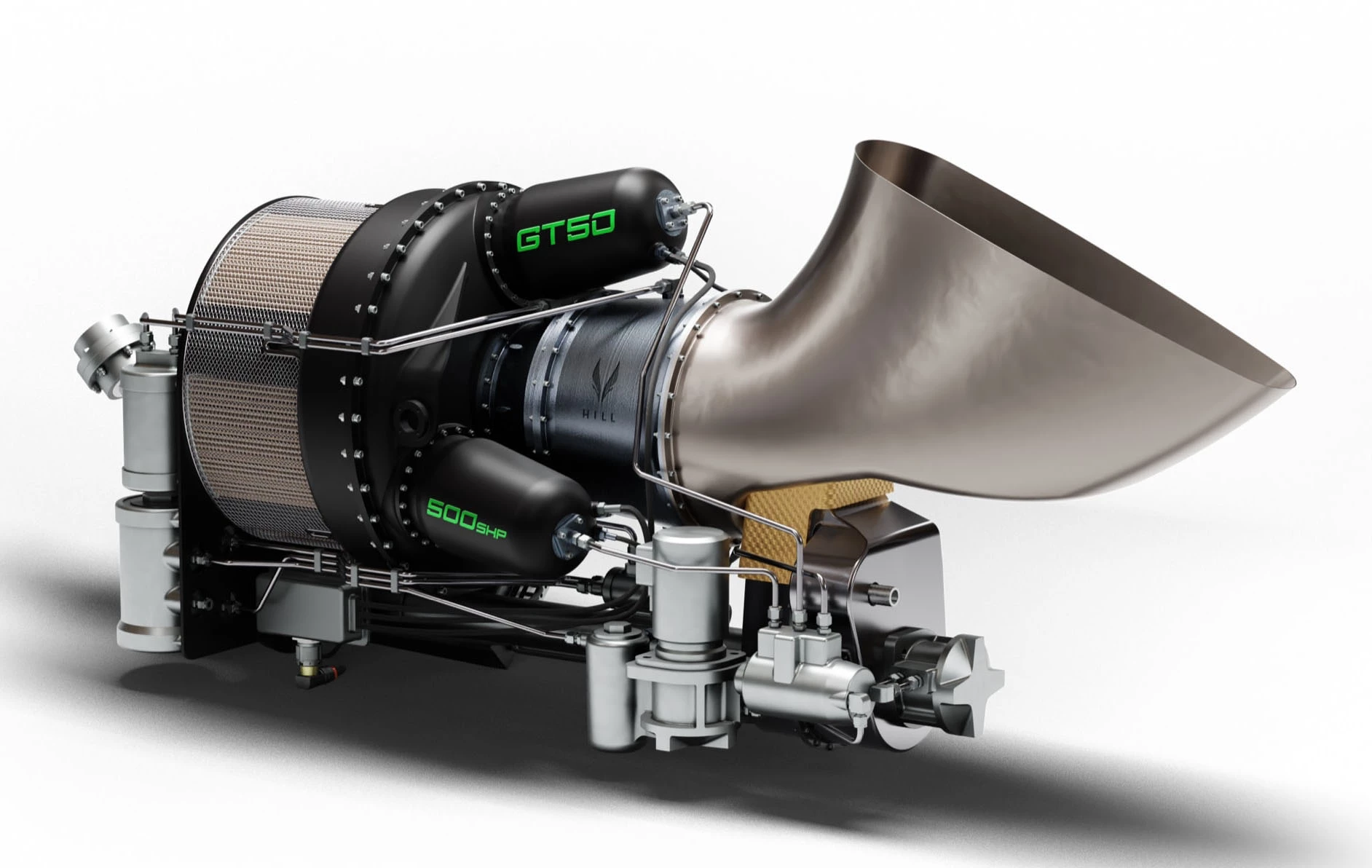 The GT50 turboshaft engine is designed from the ground up for this aircraft
