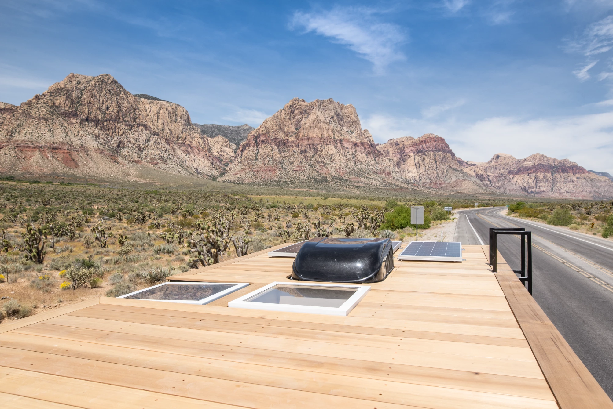 Mybushotel invites owners to enjoy their local views atop an open-air deck