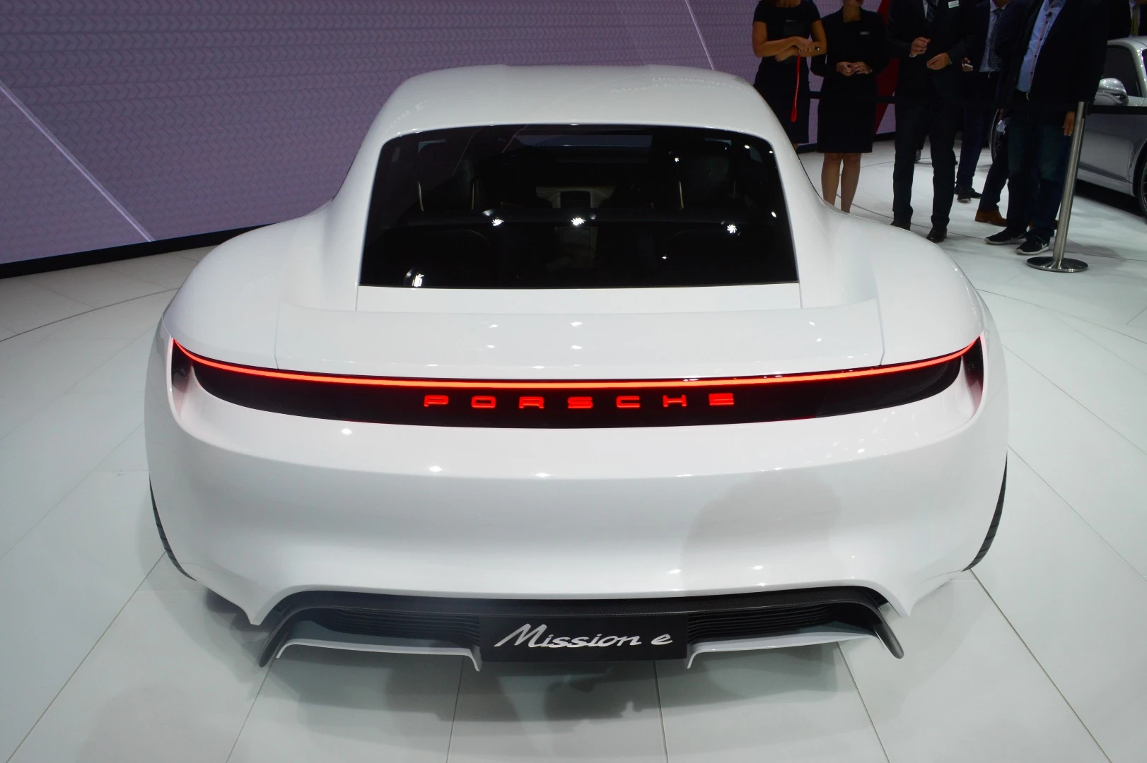World premiere of the Porsche Mission E concept