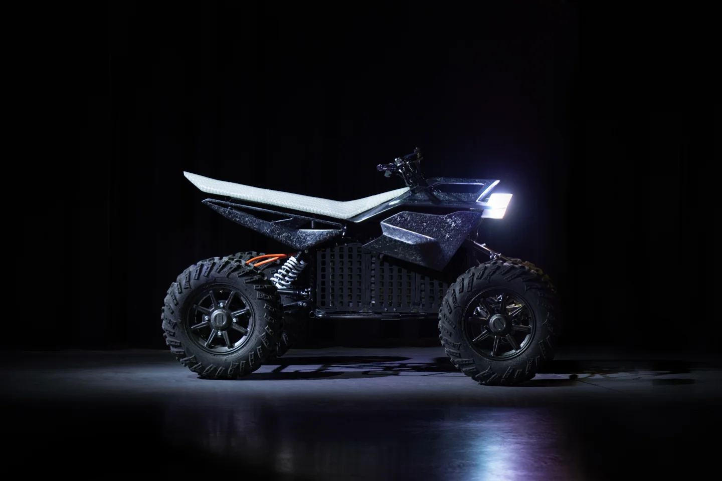Equad electric ATV sports a carbon body and a top speed of 67 mph