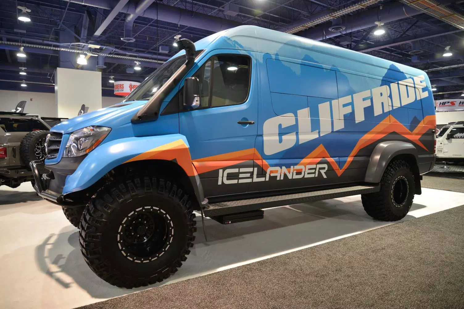 Cliffride Icelander - a serious adventure van