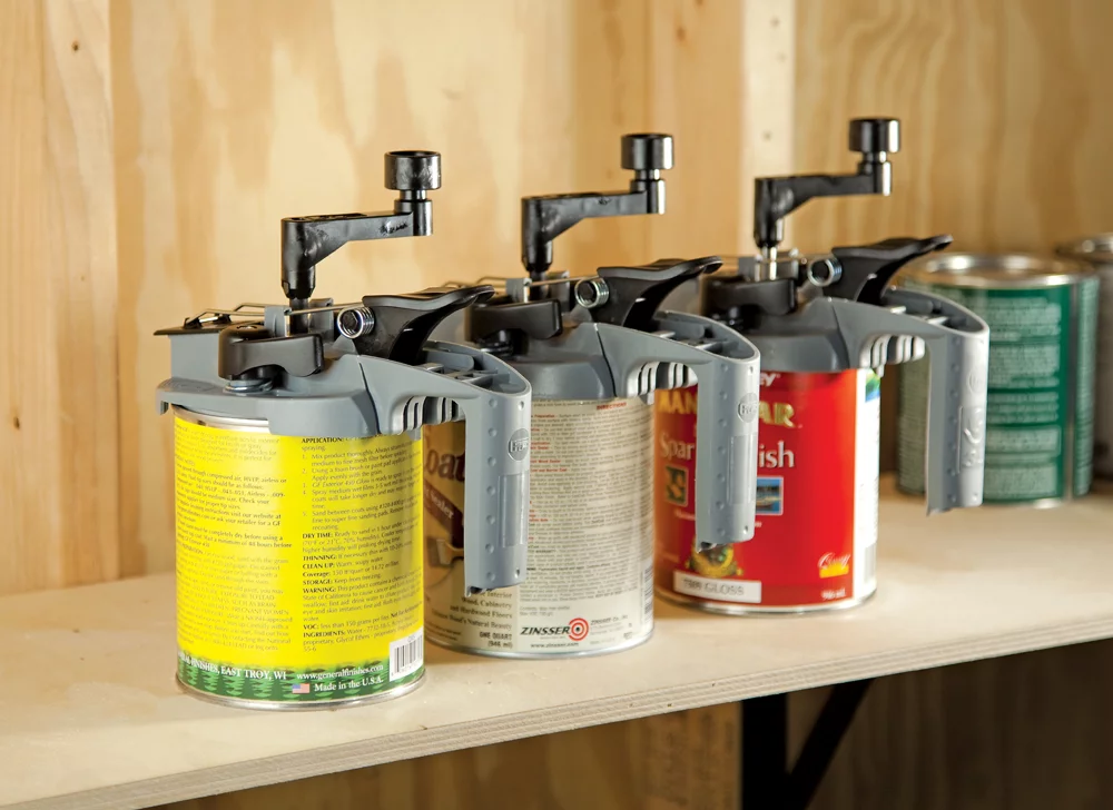 Once you're done, the Mixing Mate spout seals up tightly with a spring so it can be stored away for another time