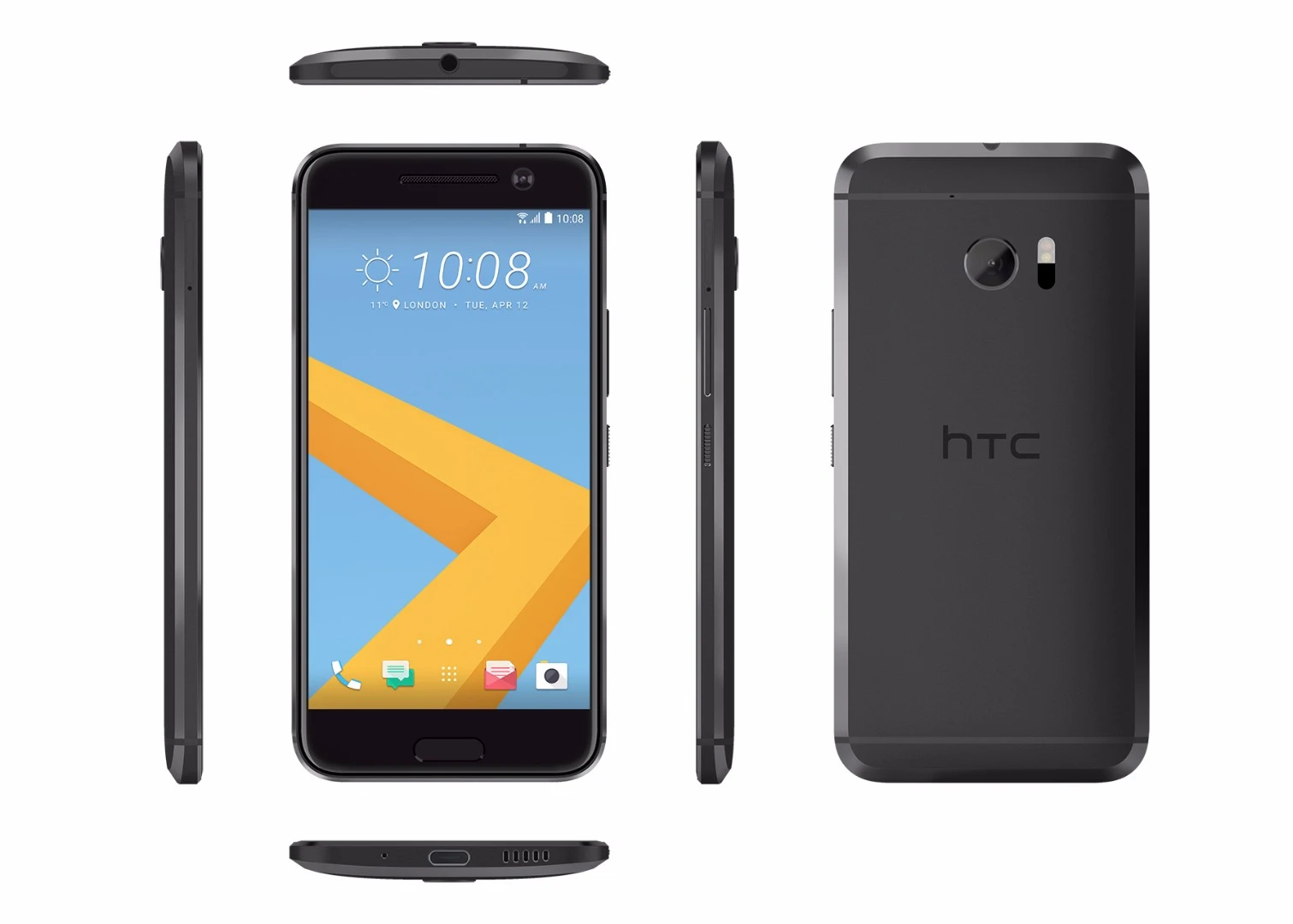 The phone packs a 12MP rear camera that HTC says is the best on the market