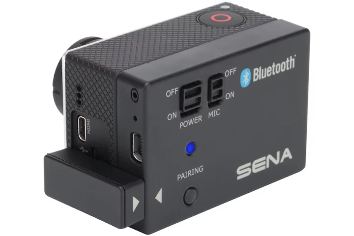 The Pack works with Hero3 and Hero3+ cameras