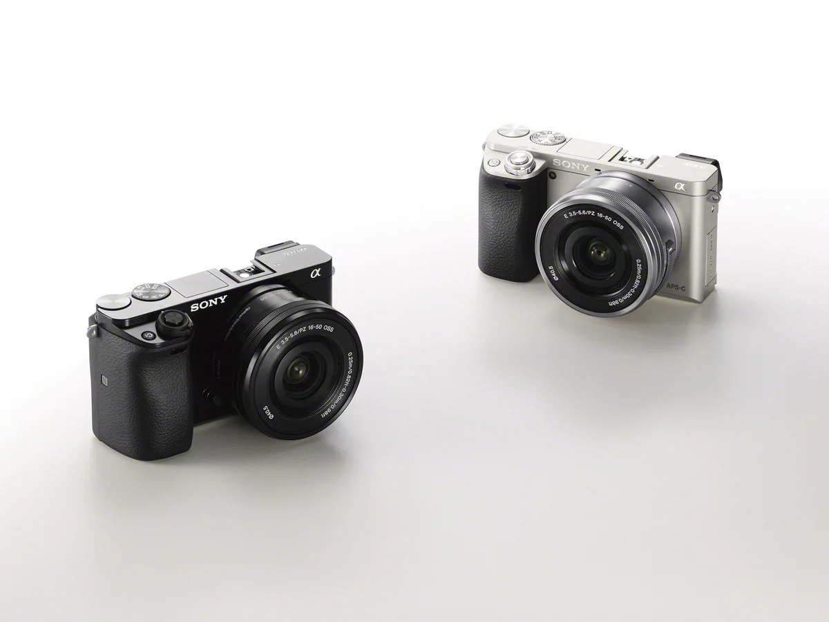 The Sony A6000 will be available in April in either black or silver