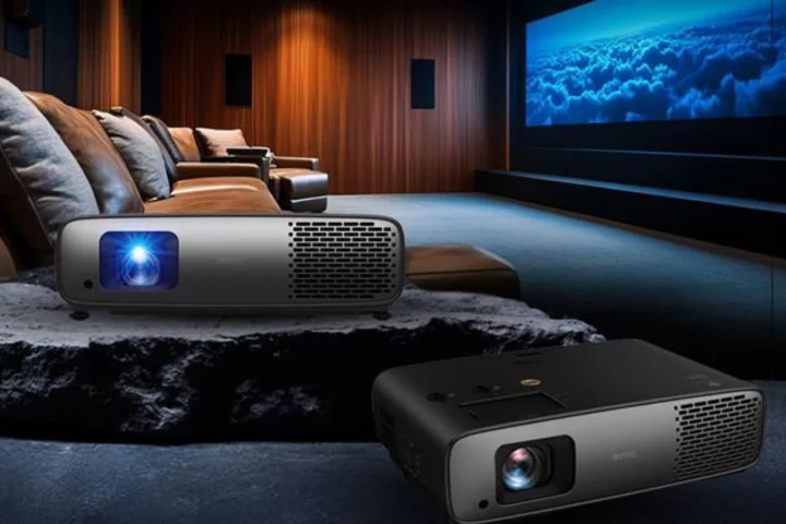 "BenQ W4100i offers a theater-like experience on screens up to 120 inches without requiring a custom home theater build, perfect for a 14 x 15-ft medium-size room"