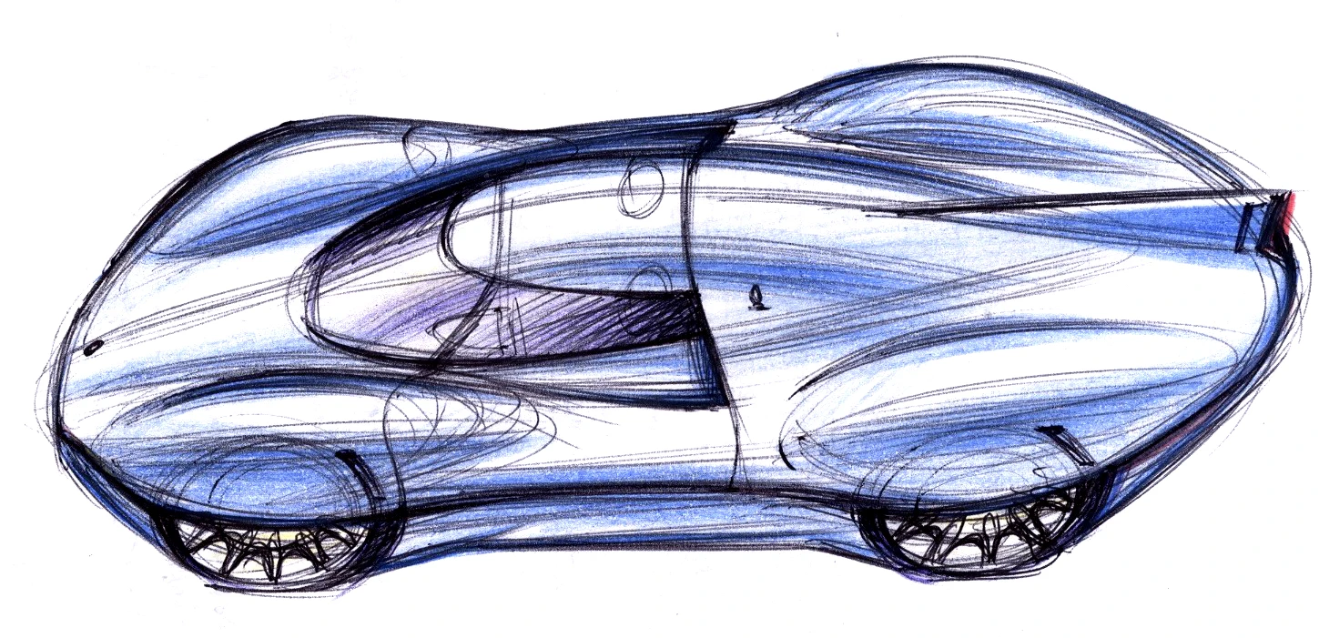 The kode 9 concept - design sketch
