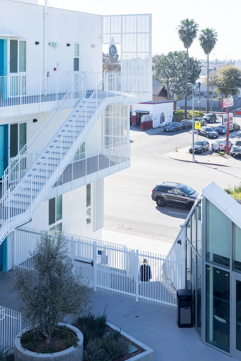 MLK1101 Supportive Housing contains 26 units of permanent affordable housing that serves former veterans, homeless people, and low-income households