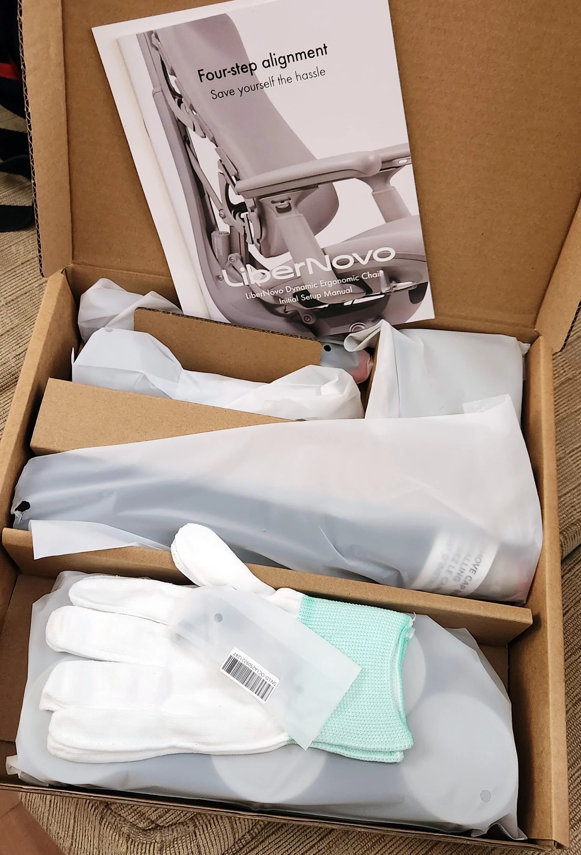 The LiberNovo Omni even comes with white-glove treatment when you put it together