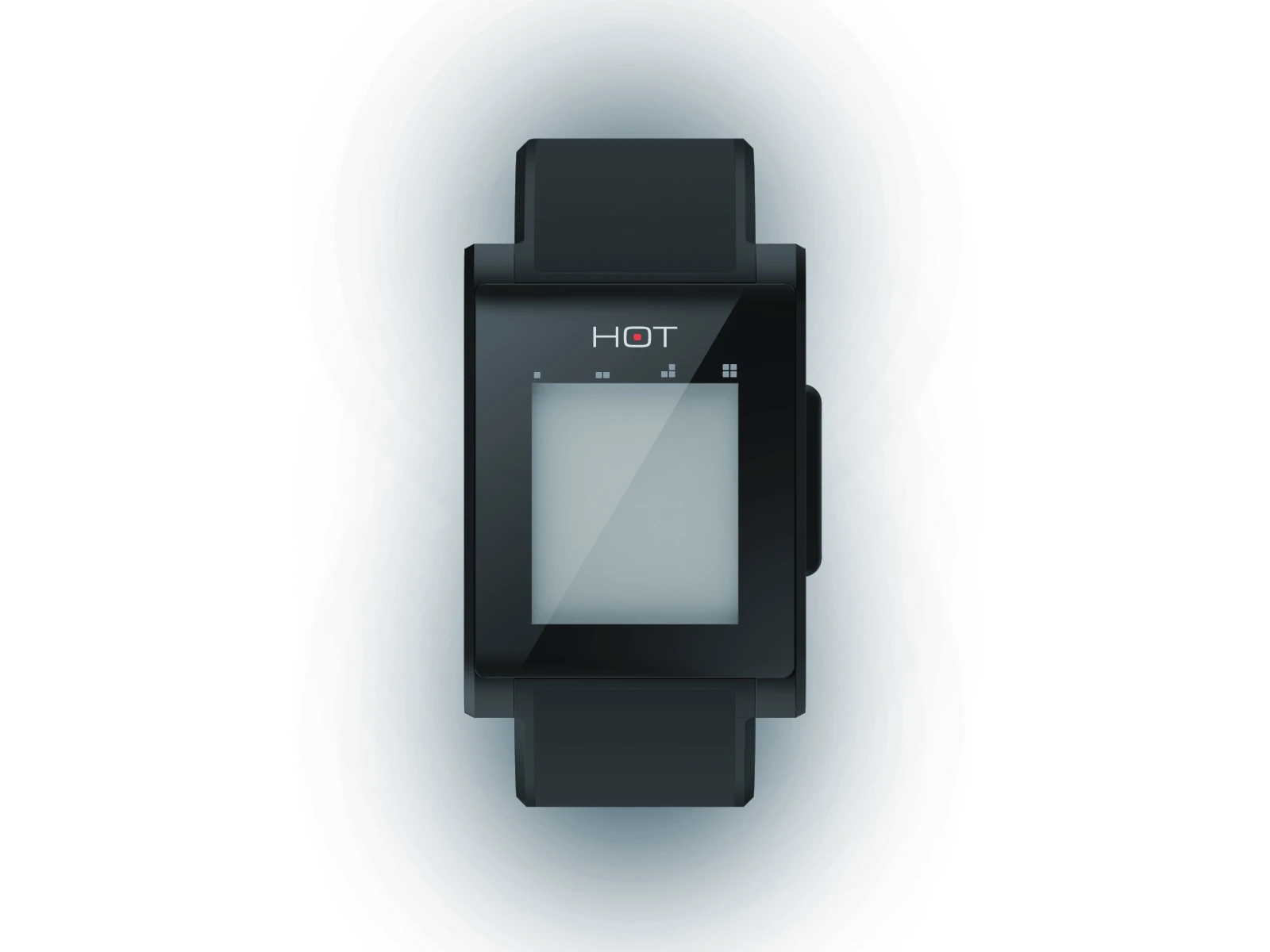 With the optional HOT Gestures activated, the smartwatch will respond to specific hand motions and touch commands