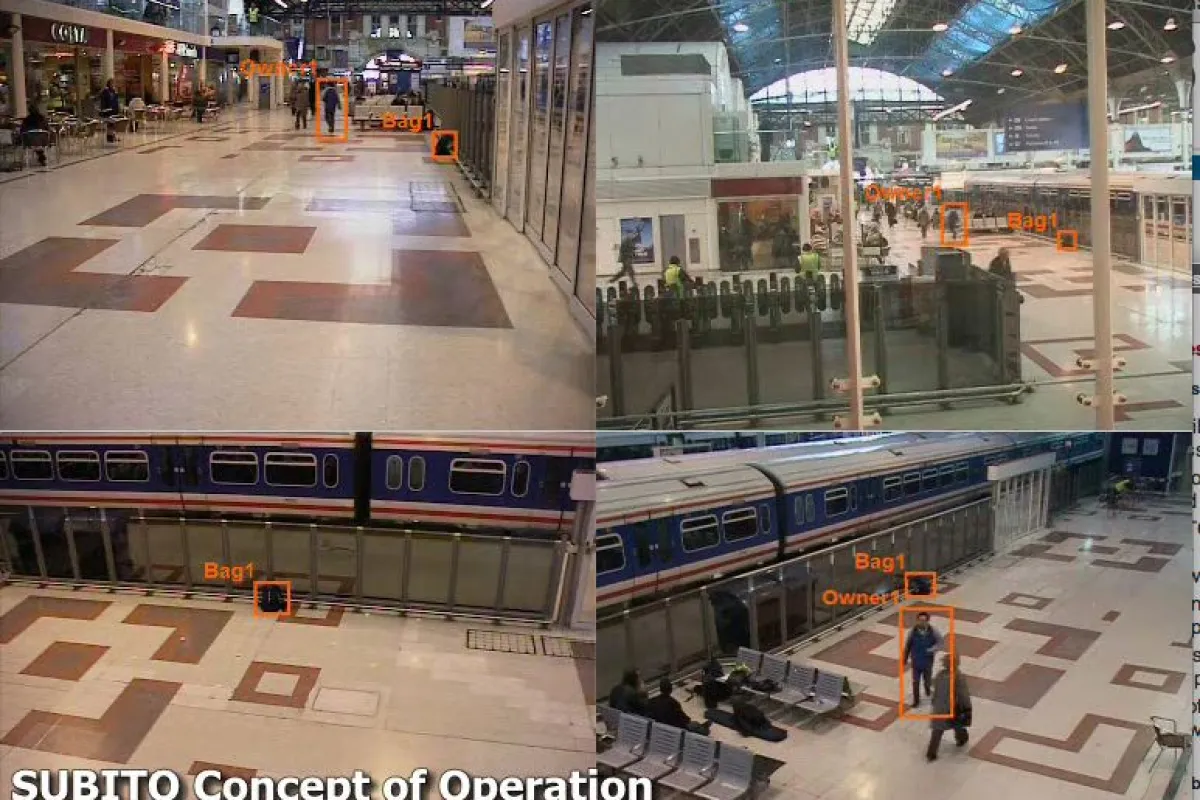 The SUBITO system is intended to detect unattended baggage, and track down its owner