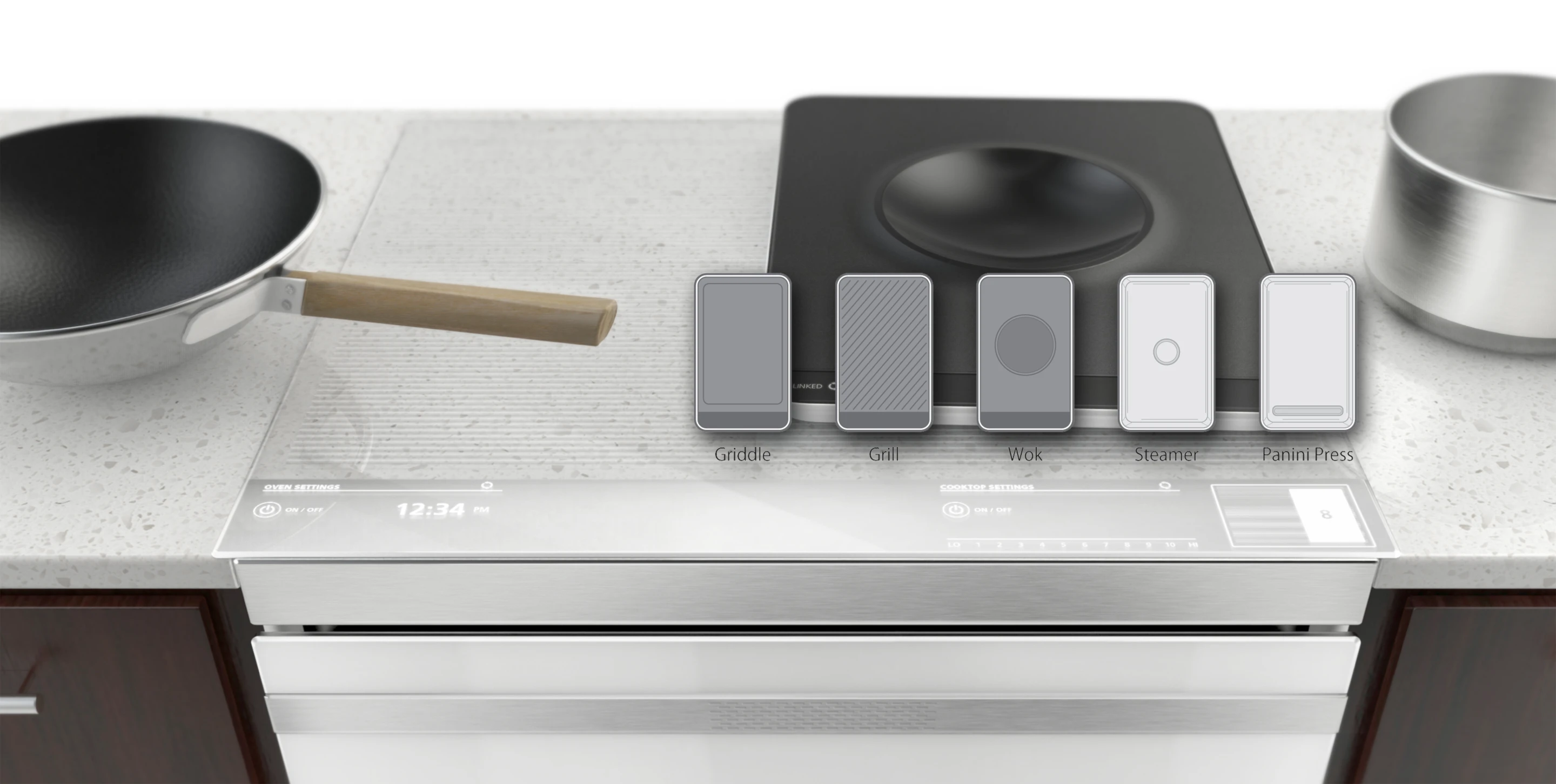 Induction cooking accessories
