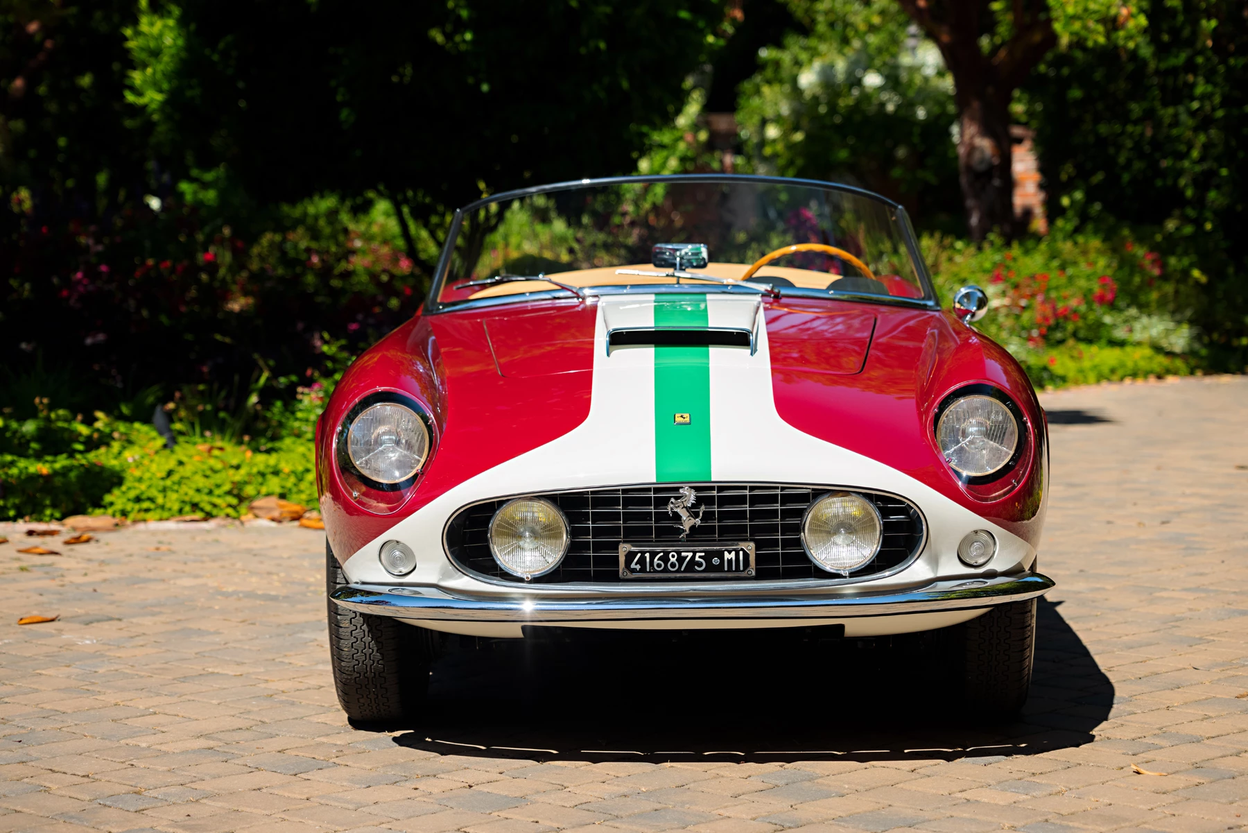 This 1959 Ferrari 250 GT LWB California Spider Competizione will go to auction during Monterey Car Week with Gooding & Co (Lot 36) on Saturday, 14 August 2021 with an official estimate of $10,000,000 - $12,000,000