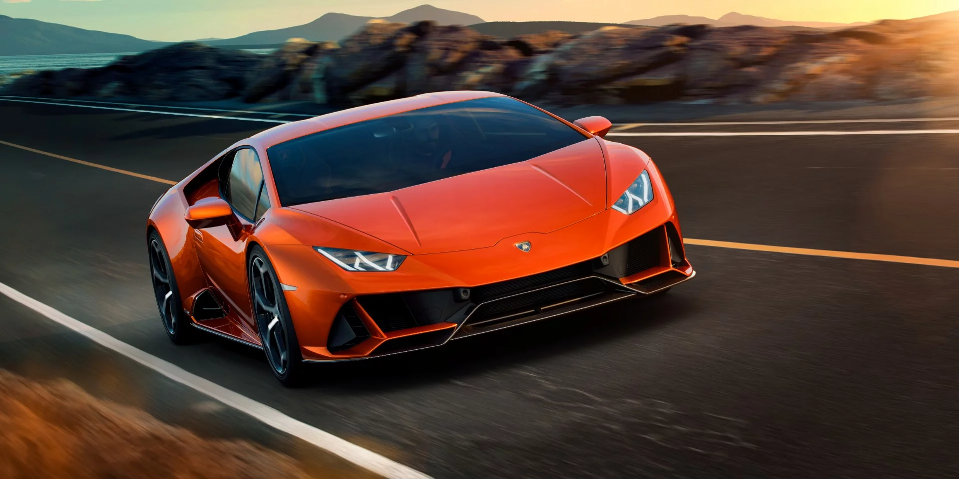 The Evo gets its name because it is, literally, an evolution of the Huracan into new territory for the fighting bull