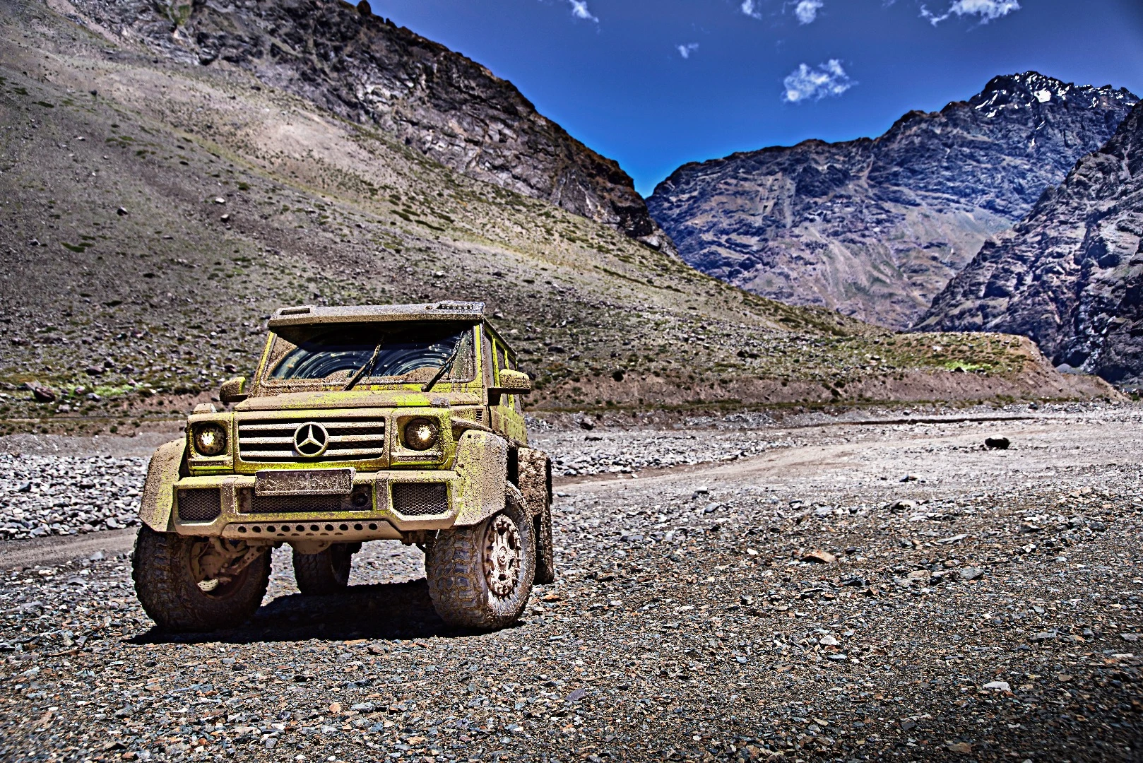 The Mercedes G500 4x4 Squared is built to roam
