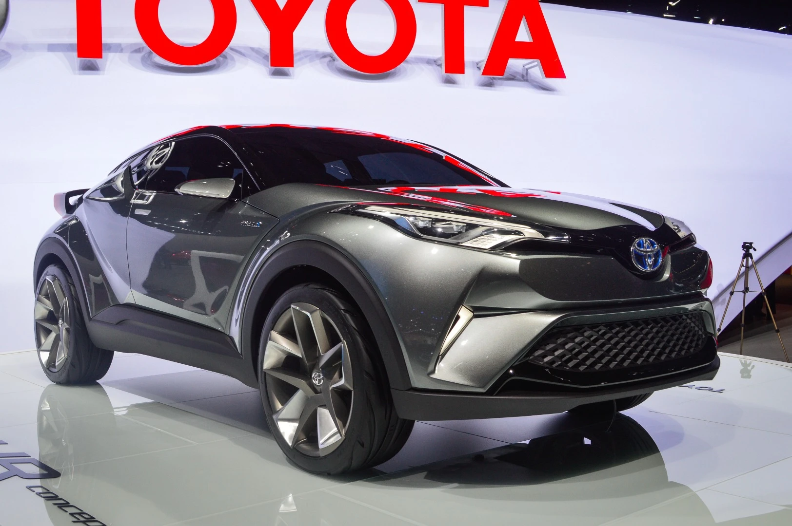 About a year after revealing its first C-HR concept at the 2014 Paris Motor Show, Toyota refines the design into the all-new C-HR concept