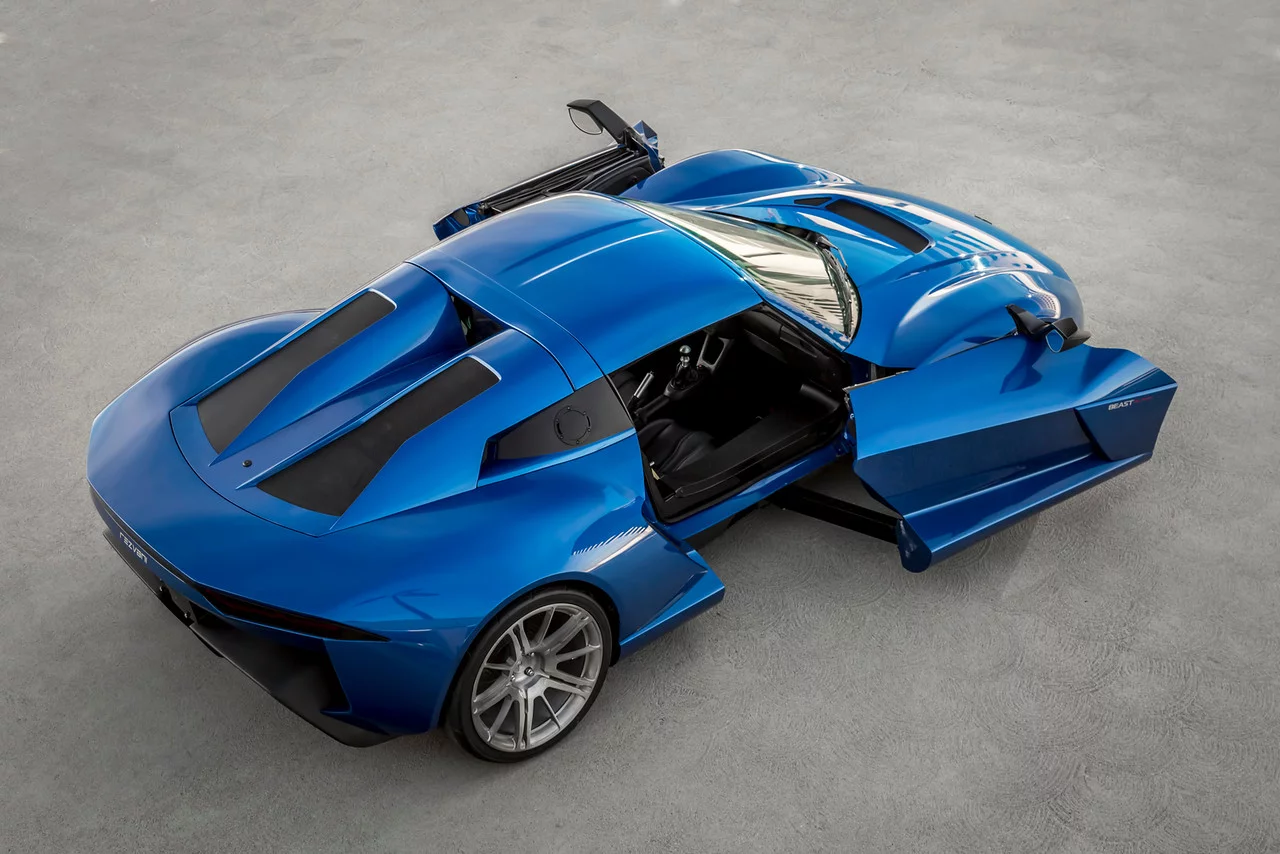 Rezvani opens the SideWinder doors on the Beast Alpha