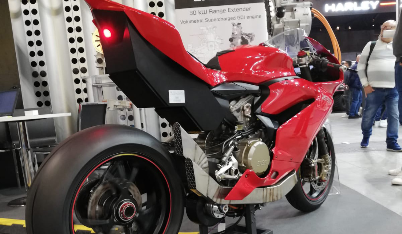The motor, battery pack and exhaust are... Very functional