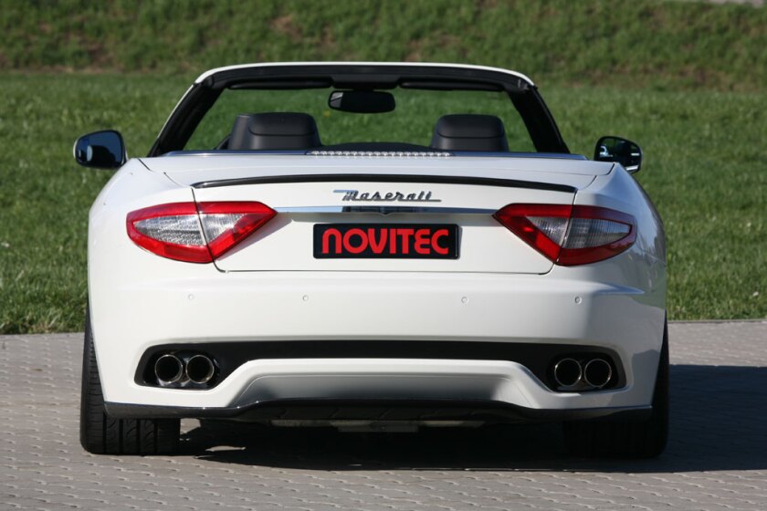 NOVITEC TRIDENTE's supercharged Maserati GranCabrio