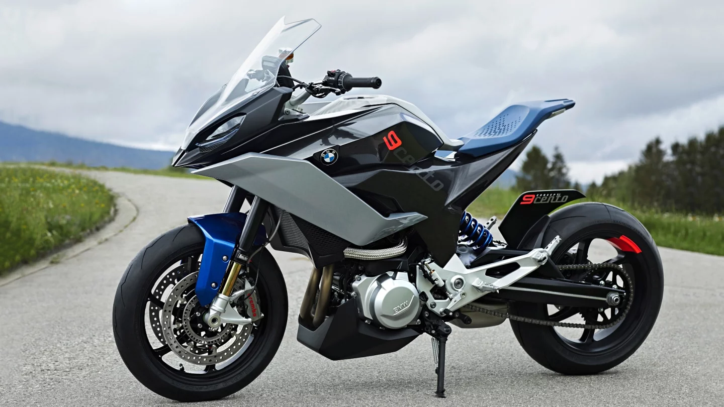 The BMW 9cento is only a concept, but we'd rate the chances of it being on showroom floors within two years as very high