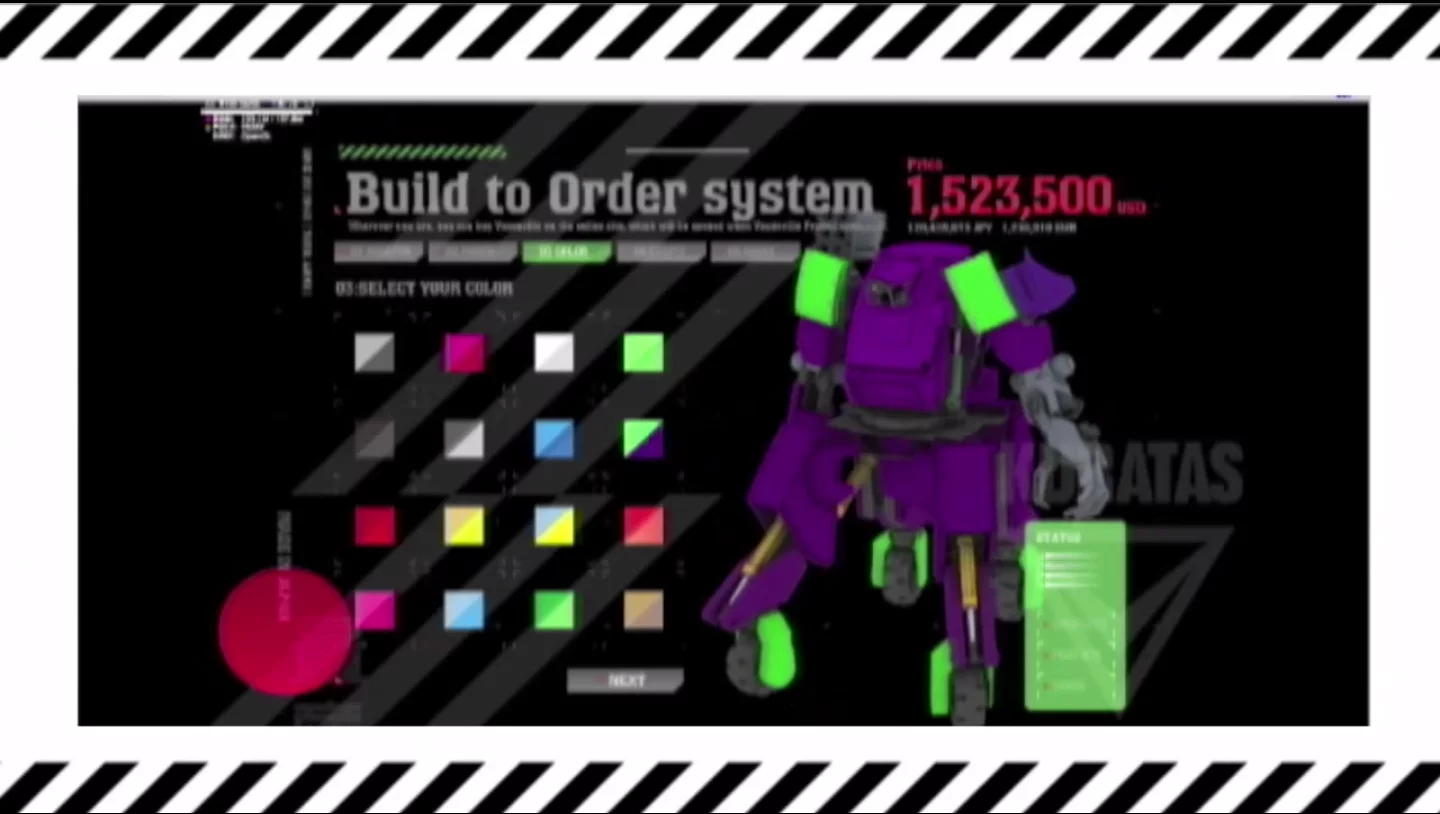 It appears that your Kuratas will be highly customizable