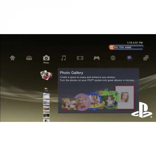 PlayStation 3 Photo Gallery
