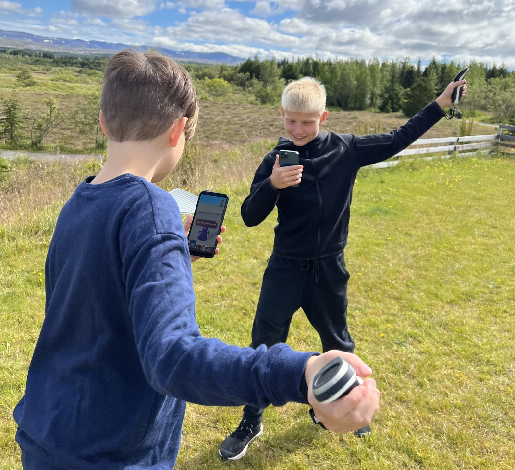 It's gotta be better than stick fighting, eh parents?