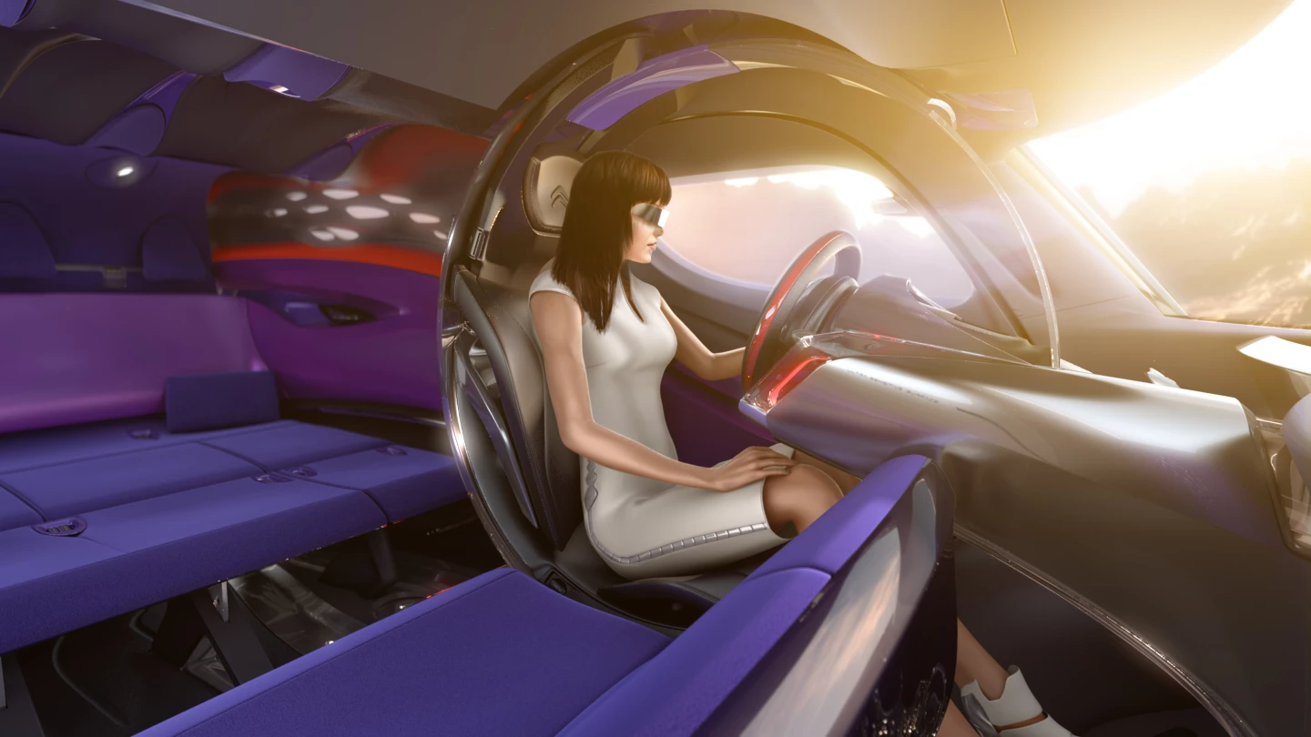 Citroen's Tubik - interior