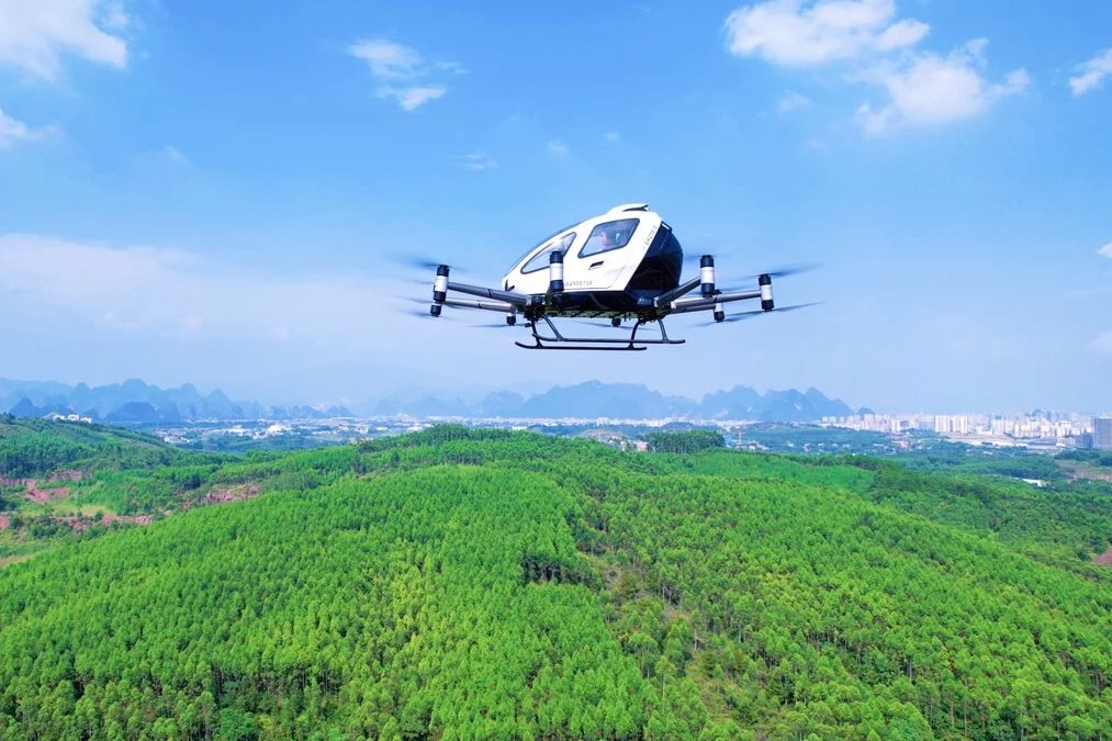 eHang has already commenced deliveries of its EH 216-S air taxi to corporate clients