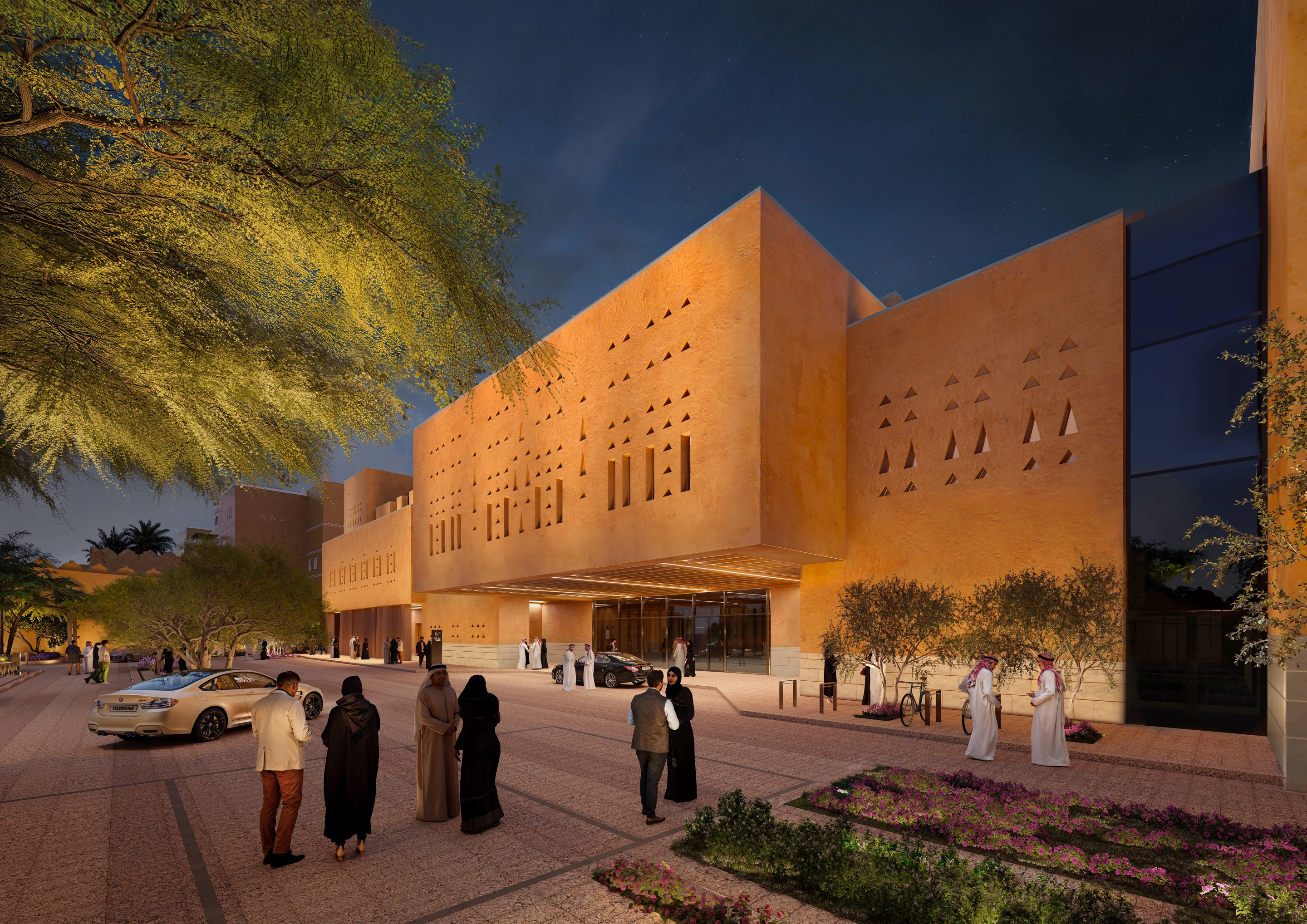 The Asaan, Misk Heritage Museum will consist of three floors and will be arranged around three courtyards to take the sting out of the local desert heat
