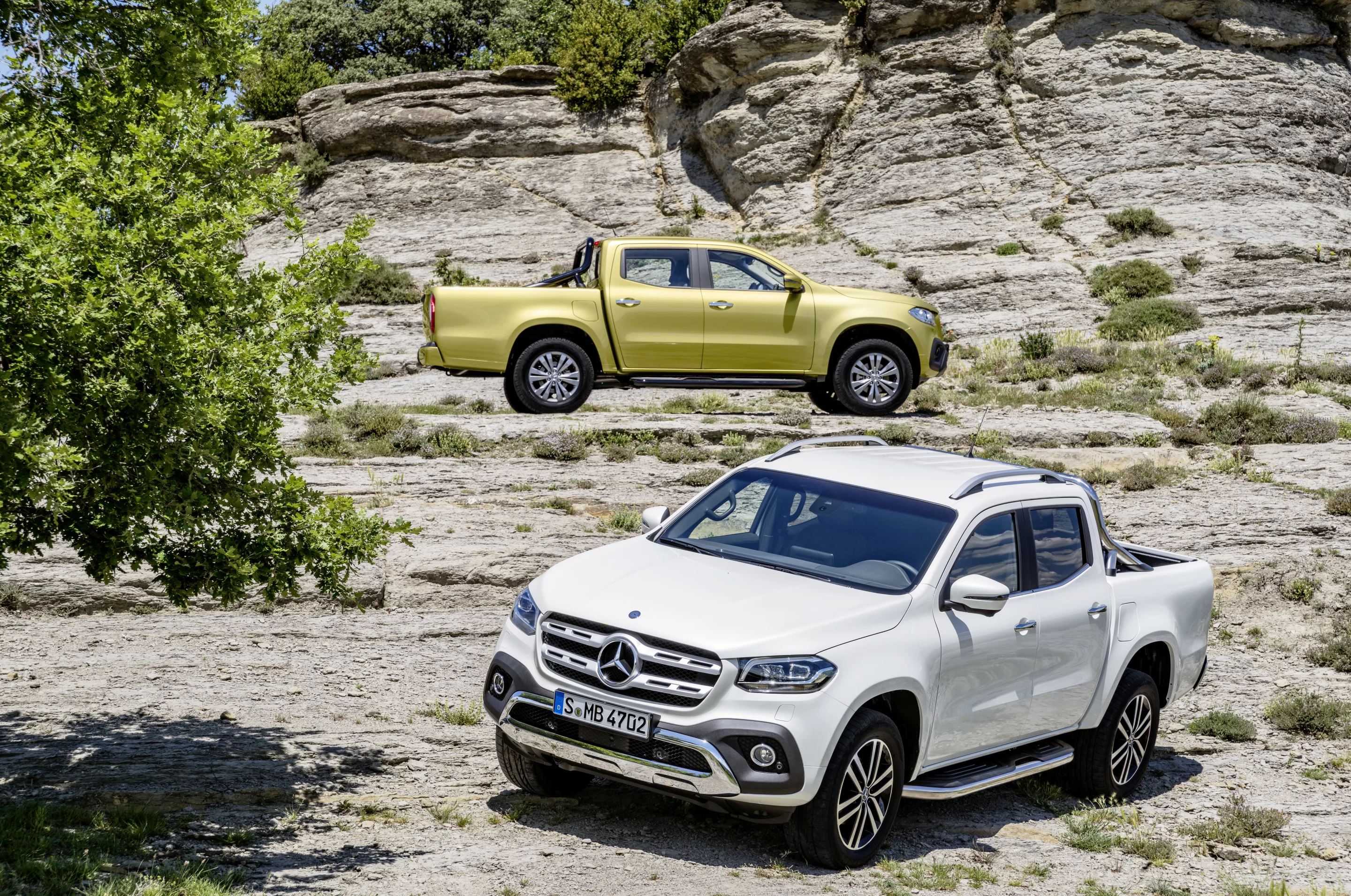 Mercedes debuts the all-new X-Class pickup truck