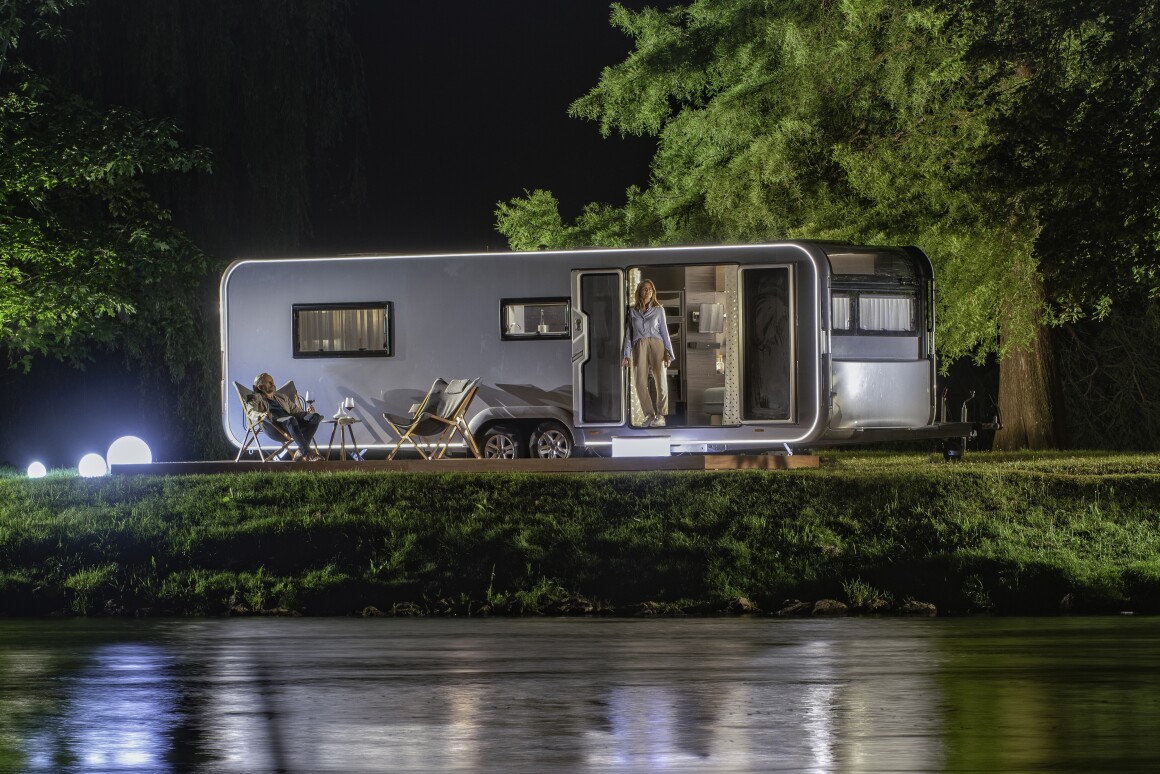 Glamper Is Part Modular Home Part Caravan Glamper Is Part Modular Home Part Caravan