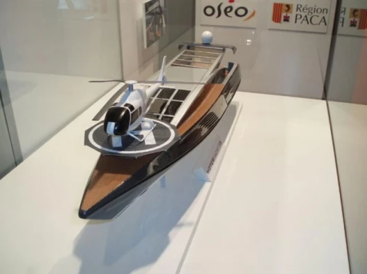 Headland's retractable helipads for yachts