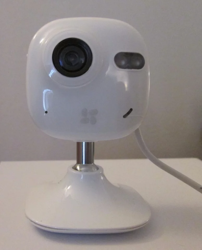 The Ezviz Mini camera features Wi-Fi connectivity