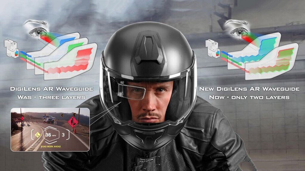 DigiLens claims it's teaming up with Sena to build integrated AR helmets