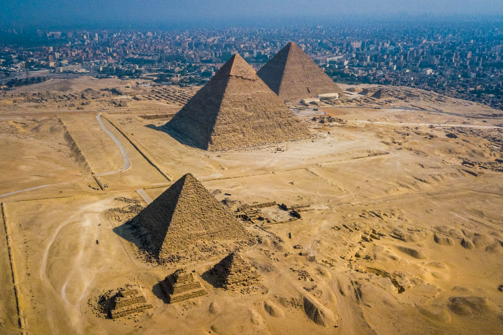 The Giza pyramids on the outskirts of Cairo have always made people wonder: how were such incredible structures built with nothing but human and animal muscle for power?