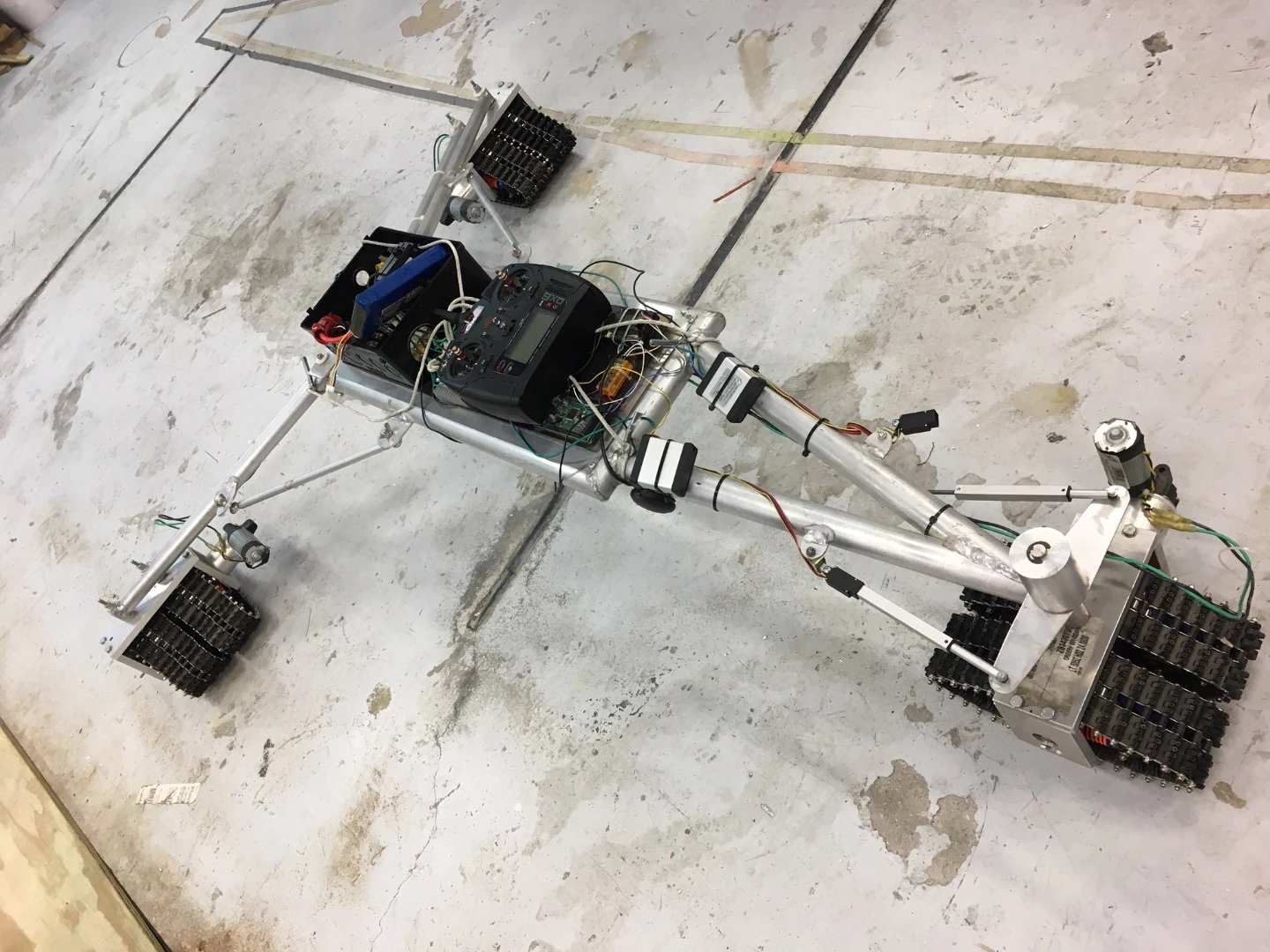 The current quarter-scale model of the Surf Rover