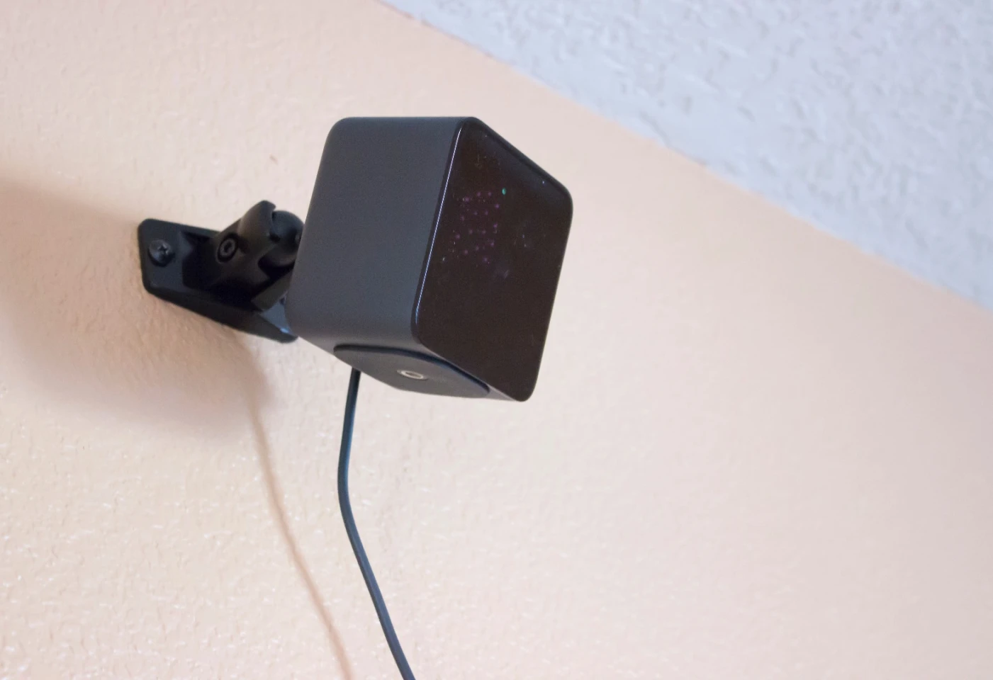 One of the HTC Vive Lighthouse base stations – they're much smaller than this picture may suggest