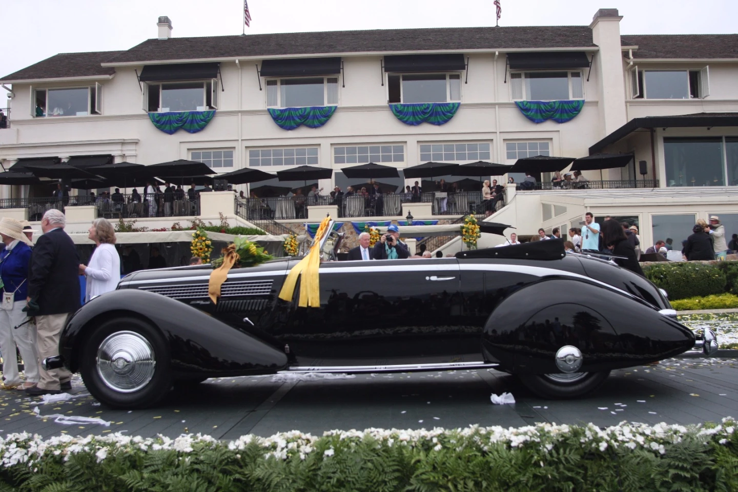 In being awarded "Best of Show" at the 2016 Pebble Beach Concours d’Elegance, this 1936 Lancia Astura Cabriolet Tipo Bocca by Pinin Farina won the most important traditional Concours event in the world, and also became a finalist in the most prestigious award on the concours circuit - the Peninsula Classics Best of the Best Award.