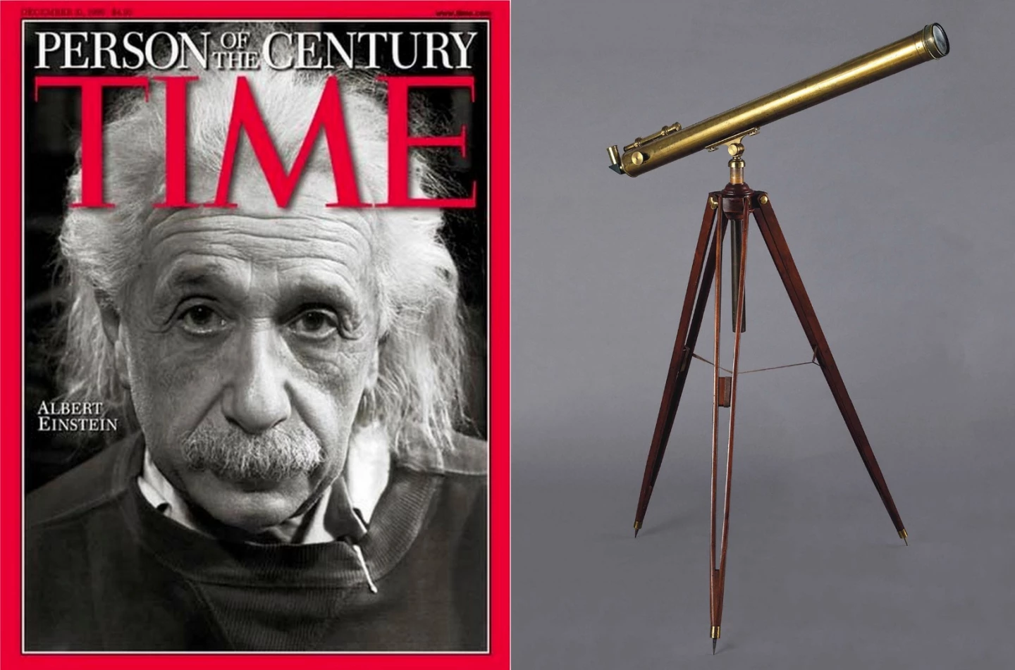 Albert Einstein's telescope fetched a healthy $432,500 at auction, becoming one of the most valuable scientific instruments ever sold at auction.