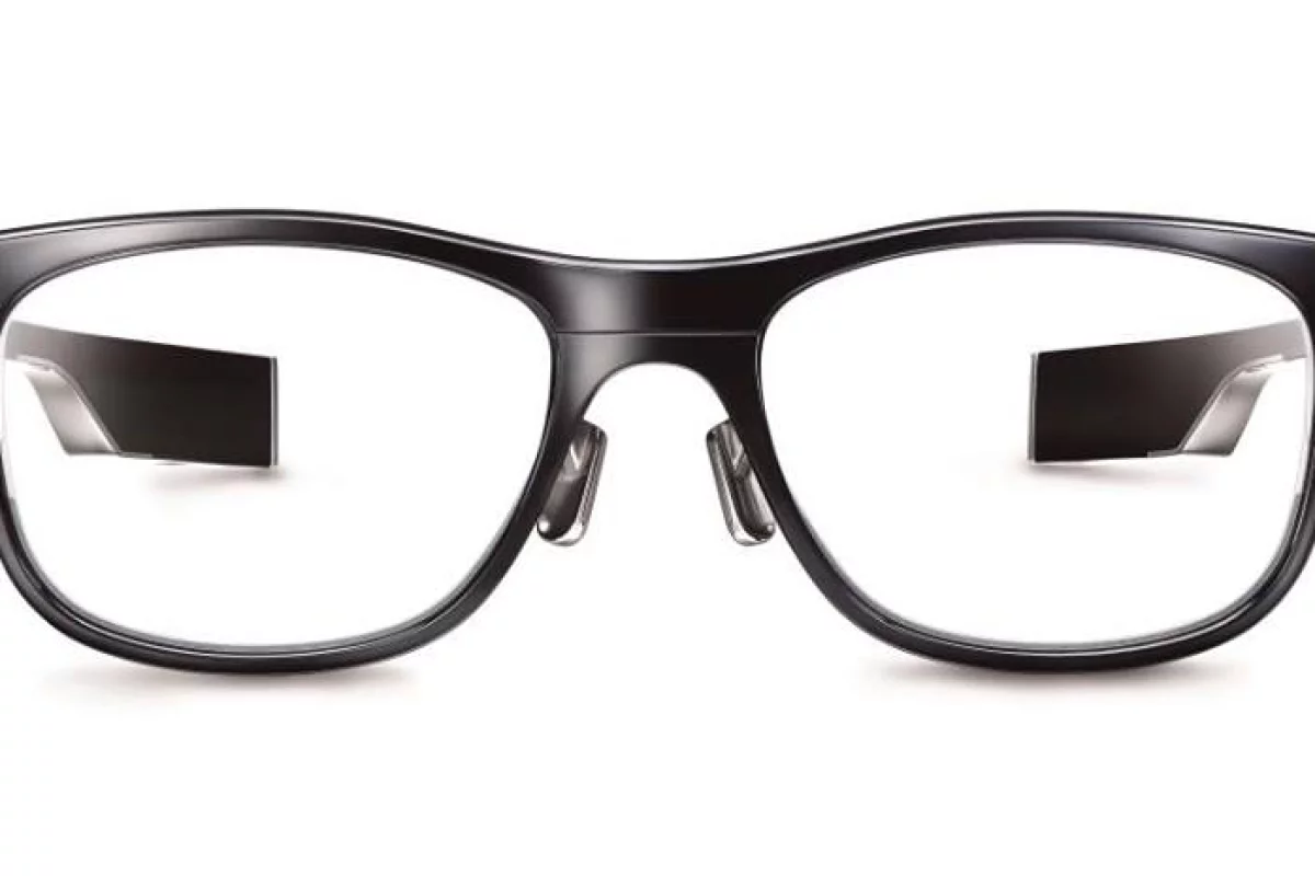 The Jins Meme eyewear is fitted with sensors to alert the user to when fatigue starts to creep in